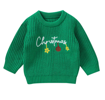 LittleMaylah™ Festive & Cozy Baby Christmas Sweater