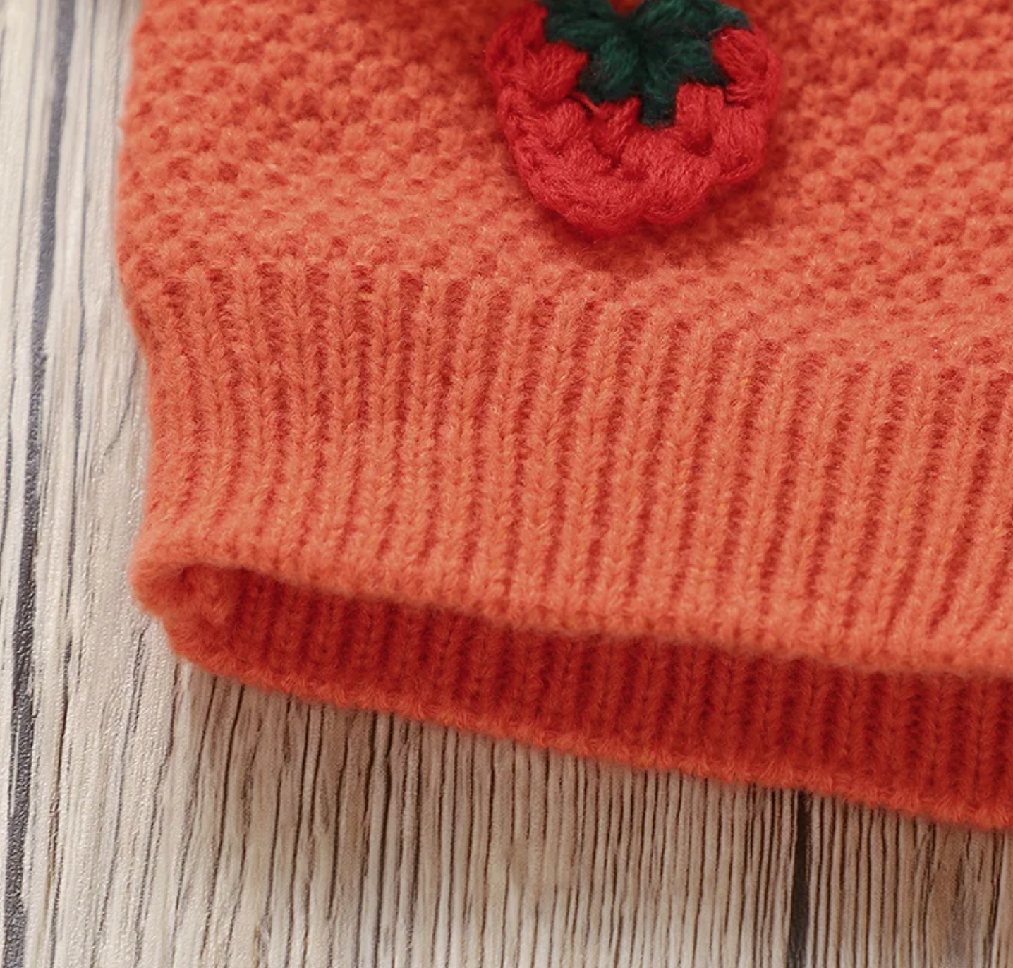 LittleMaylah™ Baby Girl Strawberry Cardigan