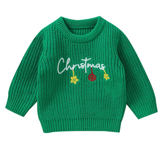 LittleMaylah™ Festive & Cozy Baby Christmas Sweater