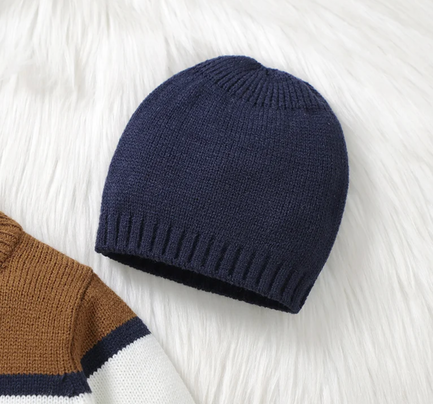 LittleMaylah™ Striped Baby Footed Romper