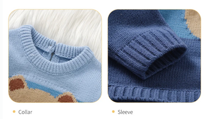 LittleMaylah™ Winter Baby Bear Jumpsuit