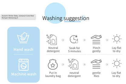 LittleMaylah™ Winter Baby Bear Jumpsuit