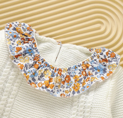 LittleMaylah™ Knitted Baby Sweater & Pants Set