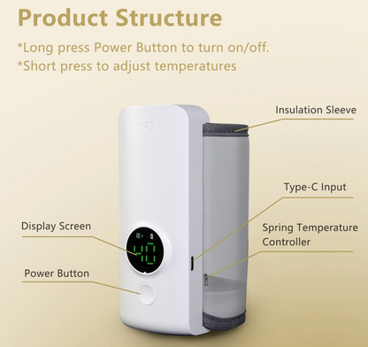 LittleMaylah™ Portable Baby Bottle Warmer