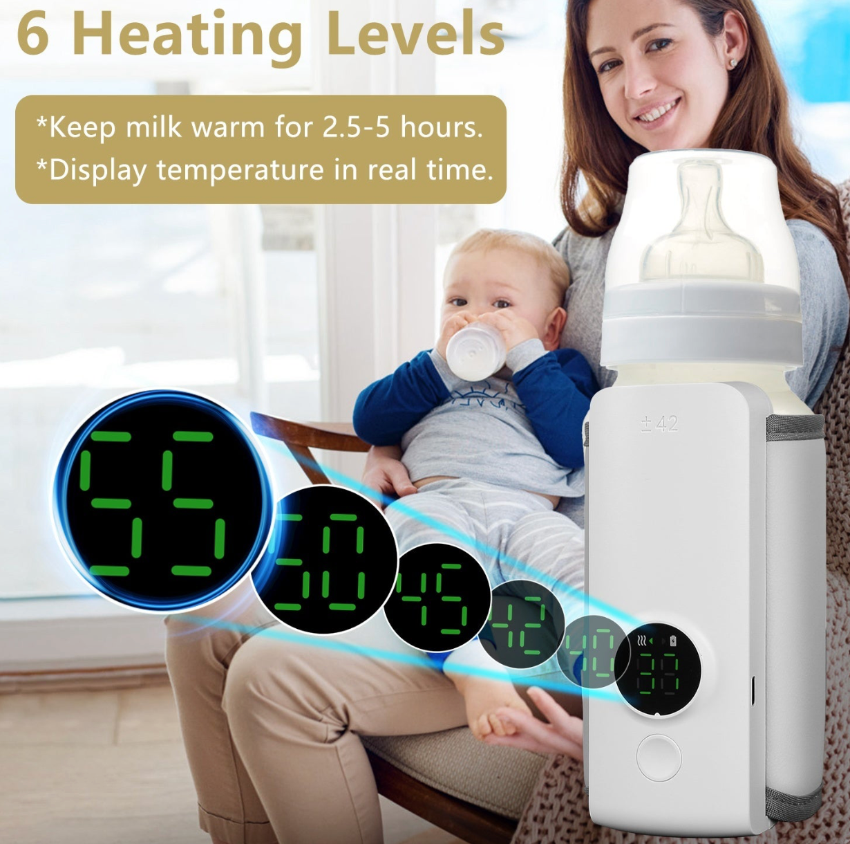 LittleMaylah™ Portable Baby Bottle Warmer