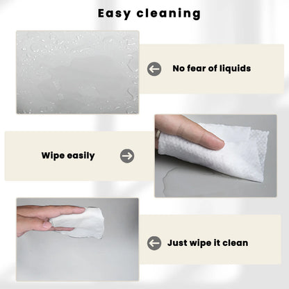 Baby Changing Pad Nursery Style Wipe-Clean Contoured Easy to Clean, Non-Slip Design for Changing Tables