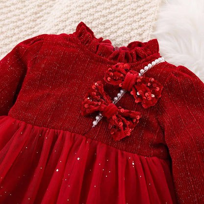 LittleMaylah™ Christmas Princess Dress