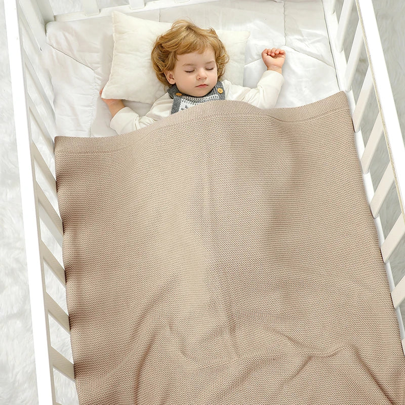 LittleMaylah™ All-Season Cotton Baby Swaddle Blanket – Soft Muslin Security Wrap for Newborns