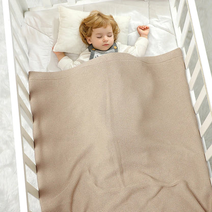 LittleMaylah™ All-Season Cotton Baby Swaddle Blanket – Soft Muslin Security Wrap for Newborns