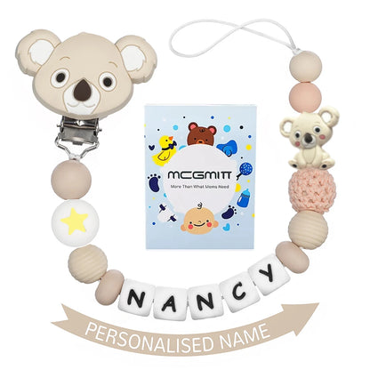 TYRY.HU Silicone Beads Supports Customized English Letter Names Please make a note or contact the seller before placing an order