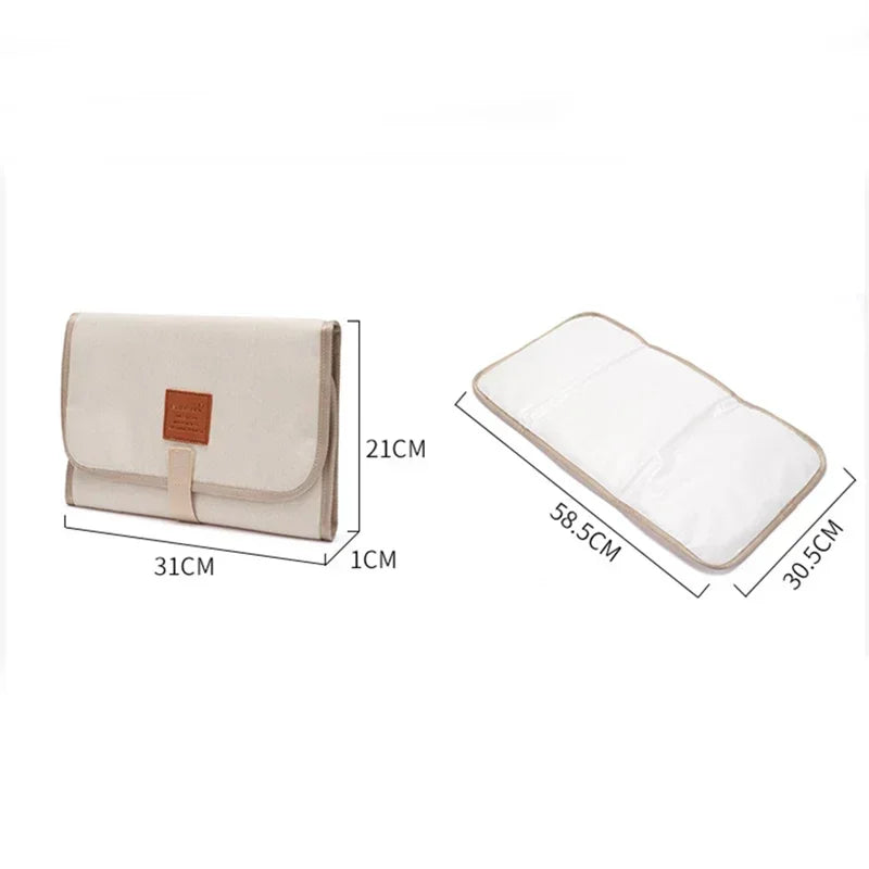 LittleMaylah™Nappy Diaper Changing Mat Waterproof Floor