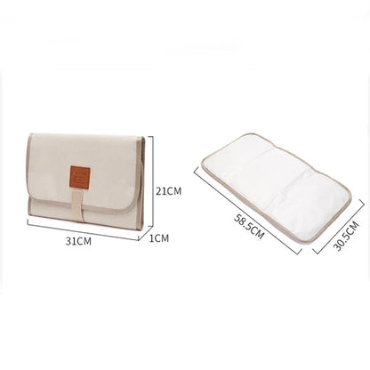 LittleMaylah™Nappy Diaper Changing Mat Waterproof Floor