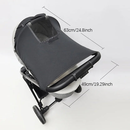 Stroller Sunshade* Shed Children'S Car Sunscreen Cover Uv-Proof Rain-Proof Accessories Commonly Used