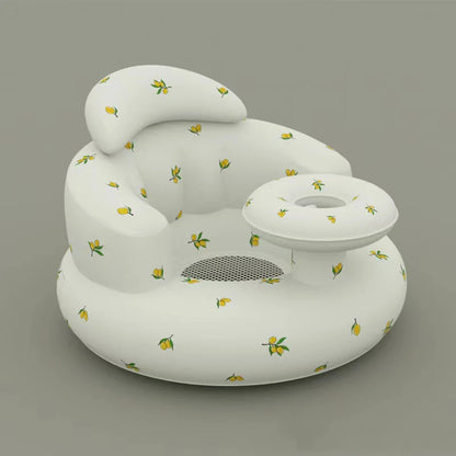 Baby Inflatable Seat for Babies 3-36 Month Built in Air Pump Infant Back Support Sofa Toddler Chair for SittingUp Baby Bath Seat