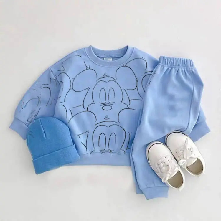 LittleMaylah™  Tracksuit Printed Clothes Color Sets