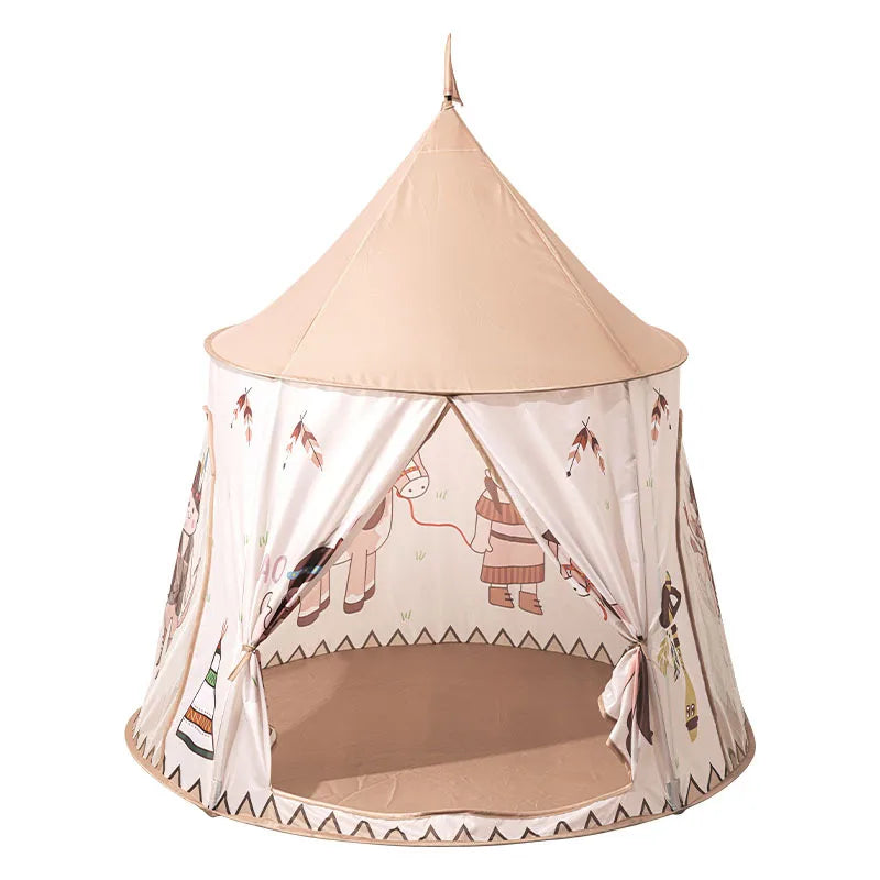 LittleMaylah™ Pop-Up Playhouse Tent – Mushroom Princess Teepee for Kids
