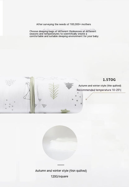 Maisie™ Pure Cotton Newborn Baby Supplies Vest-style Baby Sleeping Bag