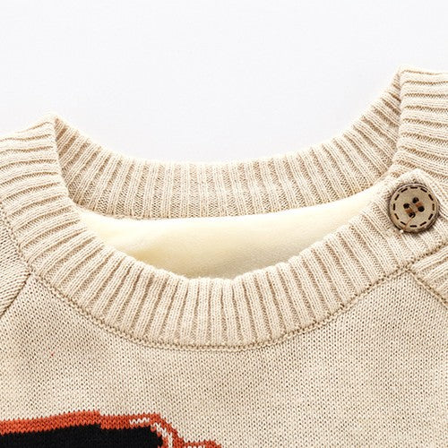 LittleMaylah™ Christmas Newborn Baby Crawling Outfit