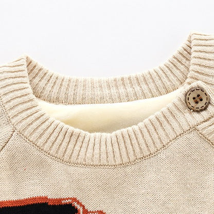 LittleMaylah™ Christmas Newborn Baby Crawling Outfit