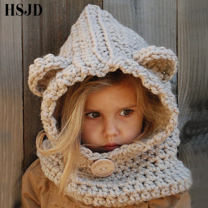 LittleMaylah™ Girls Hats scarf Handmade