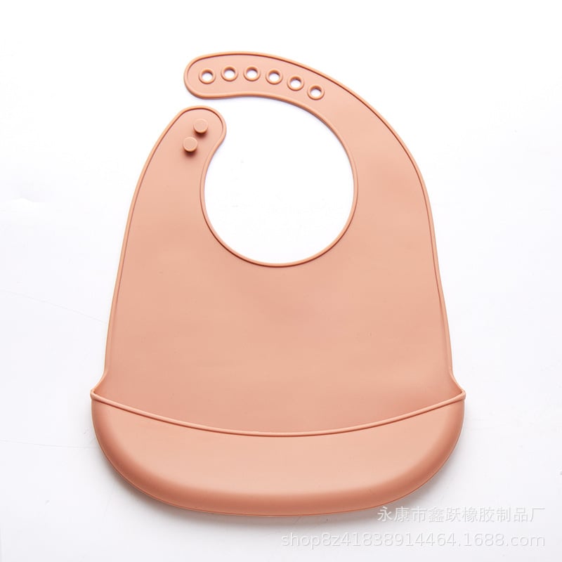 LittleMaylah™ Silicone Baby Bib – Waterproof, Oil-Proof & Easy-Clean