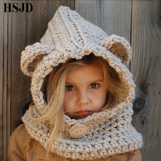 LittleMaylah™ Girls Hats scarf Handmade