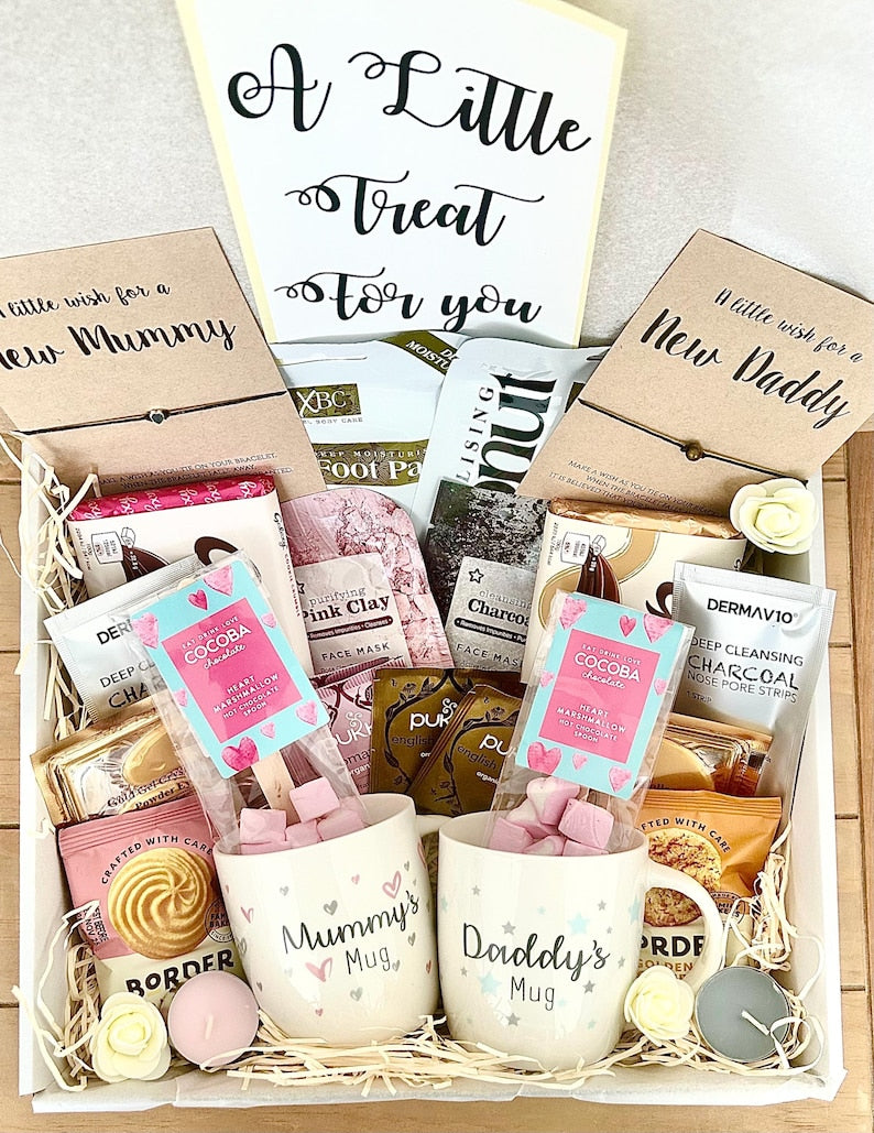 LittleMaylah™ Luxury Mummy & Daddy Pamper Hamper – New Parents Spa Gift Box
