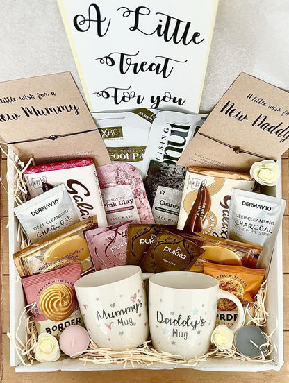 LittleMaylah™ Luxury Mummy & Daddy Pamper Hamper – New Parents Spa Gift Box