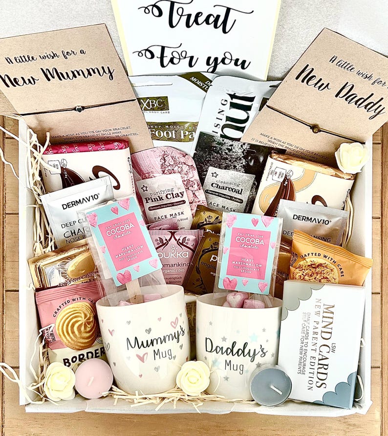LittleMaylah™ Luxury Mummy & Daddy Pamper Hamper – New Parents Spa Gift Box