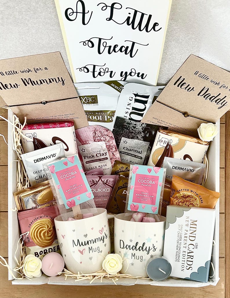 LittleMaylah™ Luxury Mummy & Daddy Pamper Hamper – New Parents Spa Gift Box
