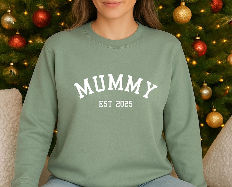 LittleMaylah™ New Mum & Dad Sweatshirt – Mummy To Be & Daddy To Be Gift, New Parents Jumper