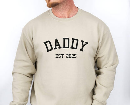 LittleMaylah™ New Mum & Dad Sweatshirt – Mummy To Be & Daddy To Be Gift, New Parents Jumper