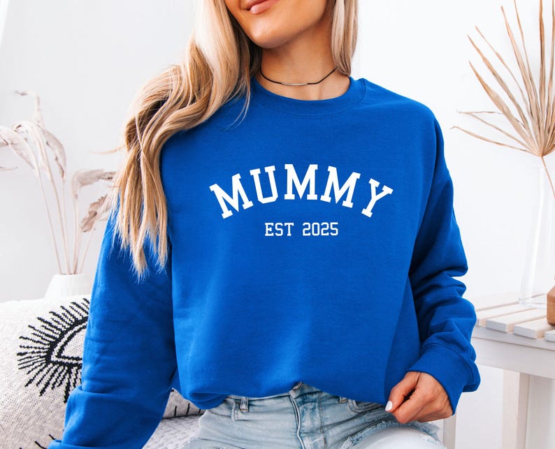 LittleMaylah™ New Mum & Dad Sweatshirt – Mummy To Be & Daddy To Be Gift, New Parents Jumper